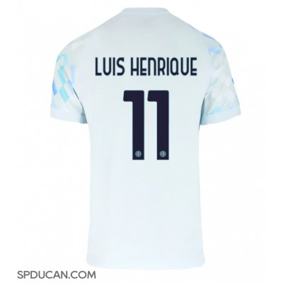 Muški Nogometni Dres Inter Milan Luis Henrique #11 Gostujuci 2025-26 Kratak Rukav Muški Nogometni Dres Inter Milan Luis Henrique #11 Gostujuci 2025-26 Kratak Rukav